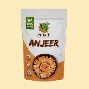 VI Prime Premium Anjeer | 100% Natural Sun-Dried Figs | Pesticide Free, No Added Sugar, Rich in Fiber, Calcium & Antioxidants | Healthy Dry Fruit Snack (Anjeer/Figs) | 100g