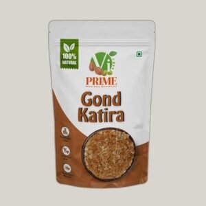 VI Prime Gond Katira | Ayurvedic Cooling Herb | Rich in Protein, Fiber & Calcium | Boosts Immunity & Energy | Ideal for Summer Drinks Desserts & Traditional Recipes (100g)