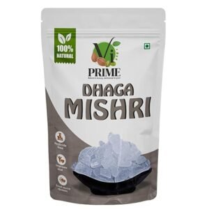 VI Prime Dhaga Mishri | 100% Natural Thread Crystal Sugar | Ayurvedic Sweetener | Improves Vitality | 200g Pouch