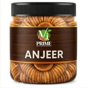VI Prime Premium Anjeer | Dried Figs | Rich in Fibre, Protein & Antioxidants | Pesticide Free | Healthy Snack | Boosts Immunity & Vitality | 100 Grams