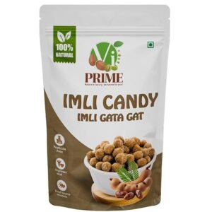 VI Prime Imli Candy | Tangy & Sweet Tamarind Candy | Traditional Desi Chatpata Snack | Made with Real Tamarind | No Artificial Flavors | Tasty Candy for All Ages | 50g