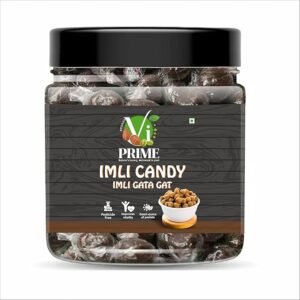 VI Prime Imli Candy | Imli Gata Gat Tangy Tamarind Balls | Traditional Sweet & Spicy Digestive Treat |
